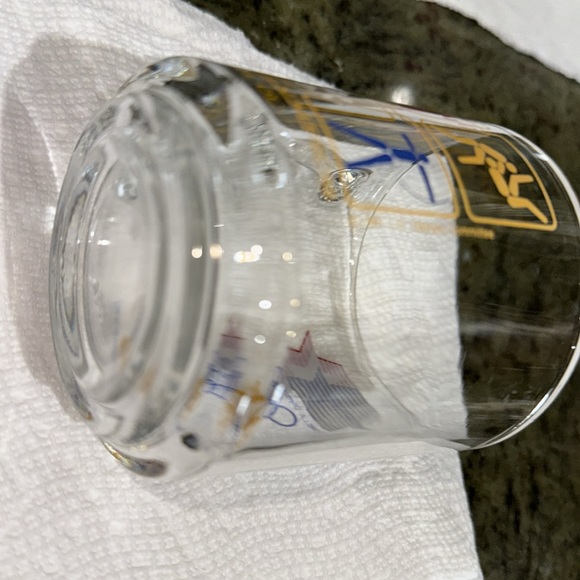 McDonald’s X Olympics Glass Mug 1984 Features Star McDonald’s logo & Athletes - Picture 12 of 12